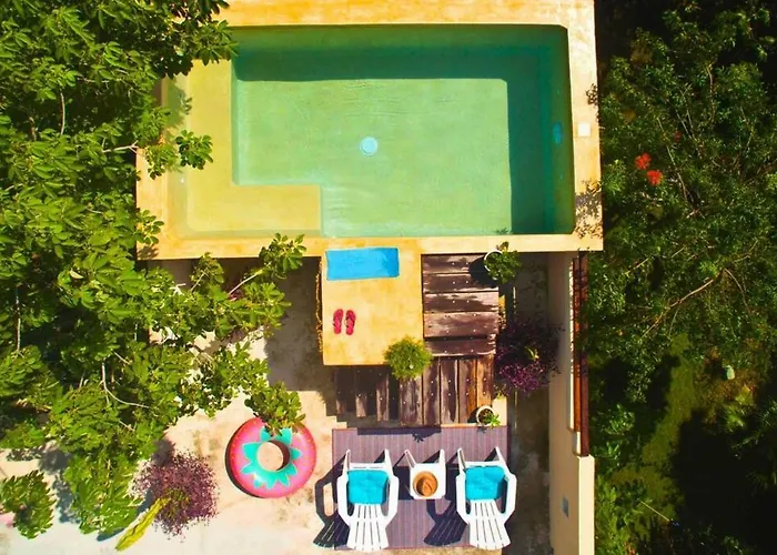 Casa Hibiscus Sky-high Pool With Birds Above The Jungle * Tulum